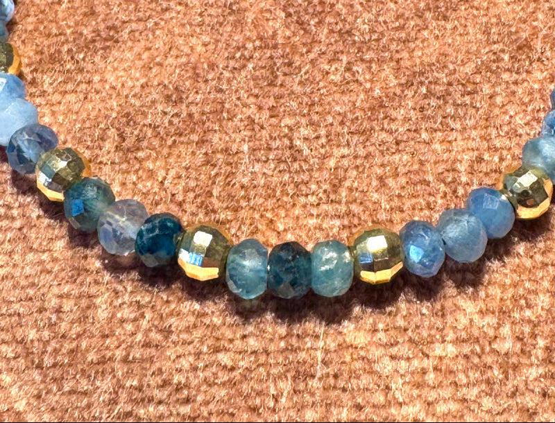 Bracelet Opales et perles or