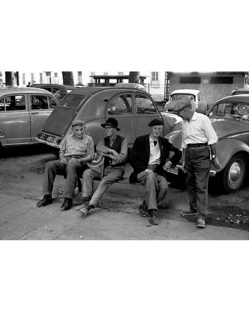 Arles, discussions - Tirage argentique