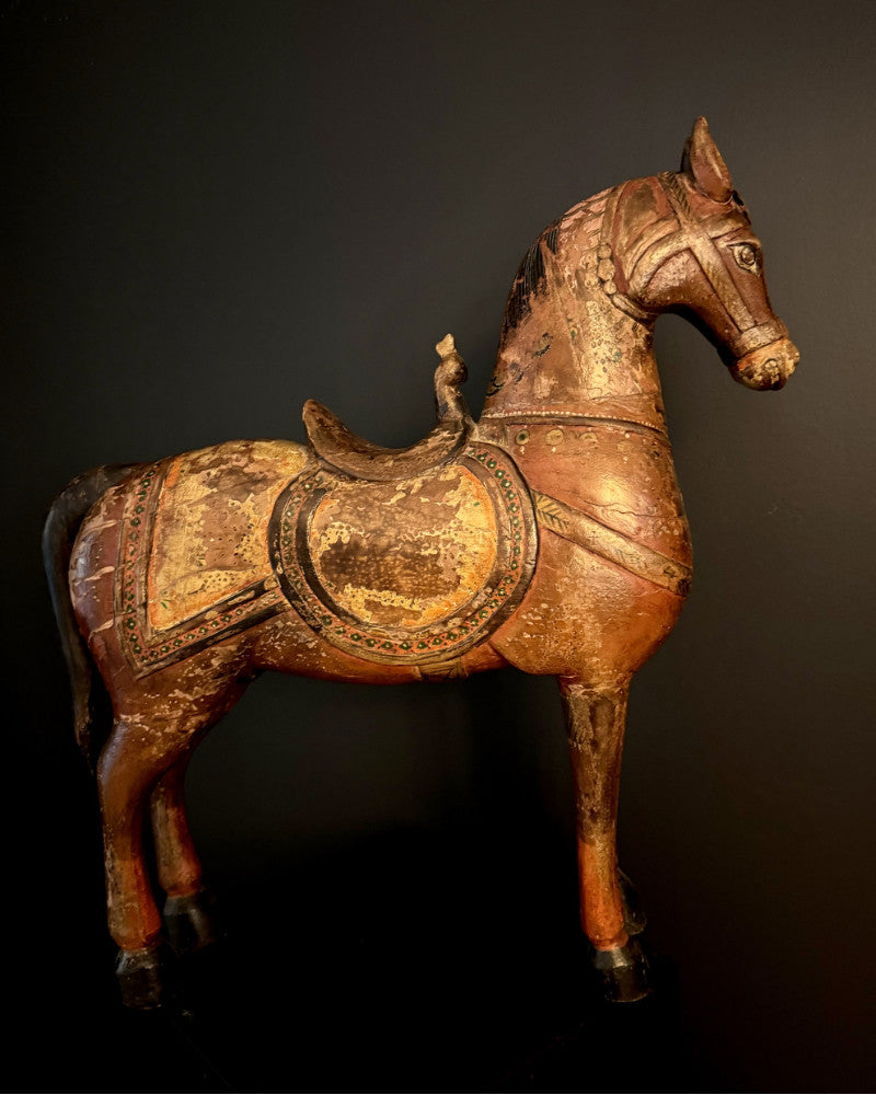 Statue of a Marwari horse