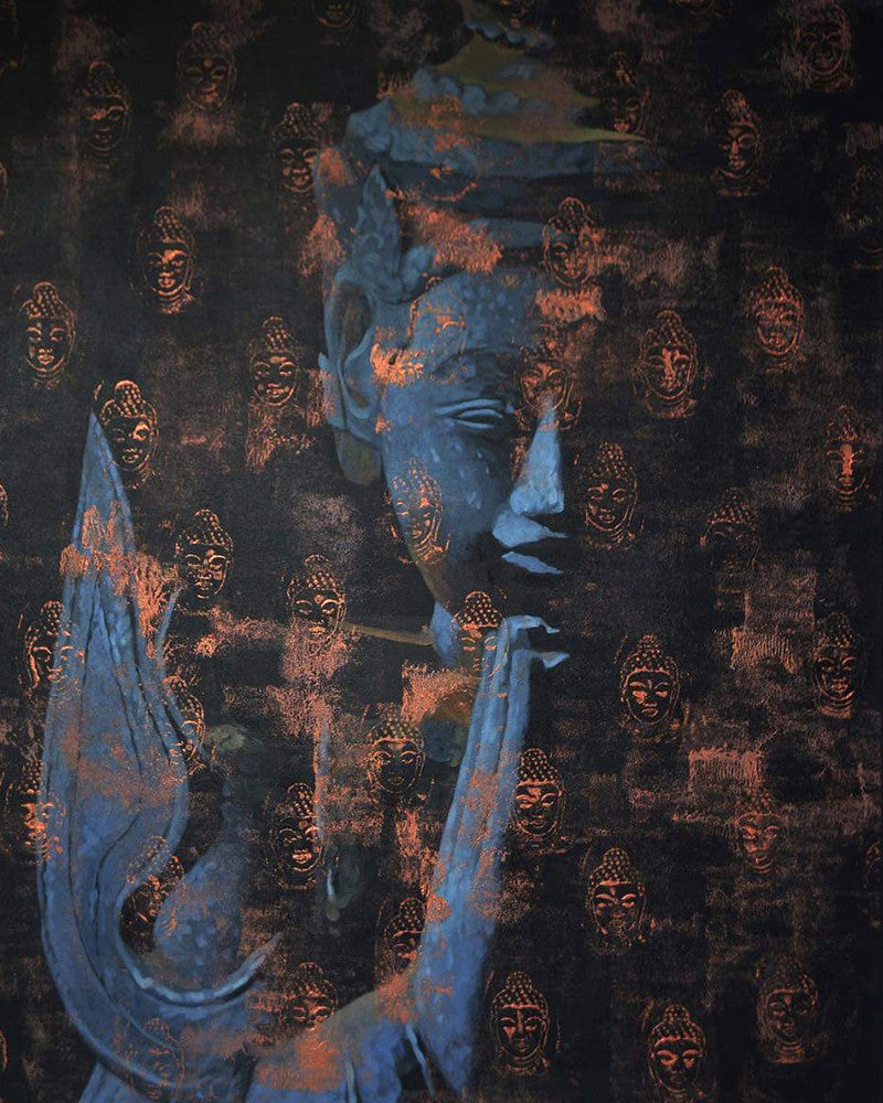 Buddha Bleu