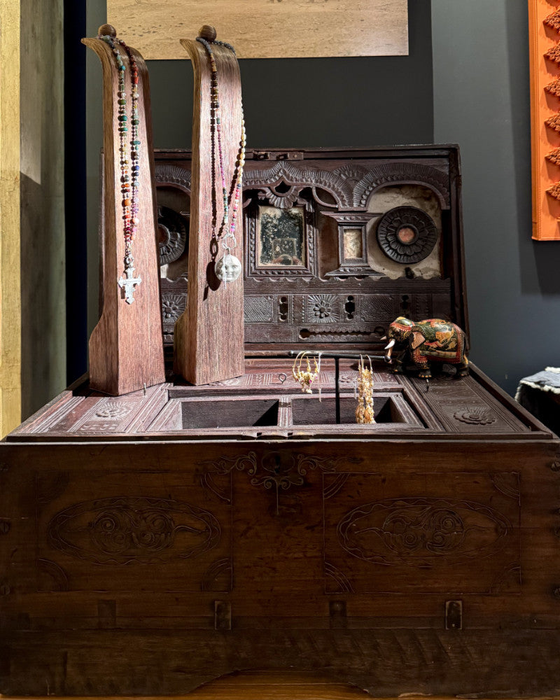 Anglo-Indian wedding chest