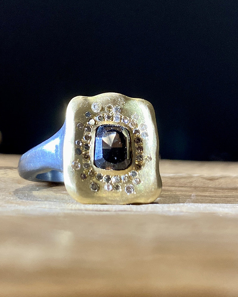 Bague des mille et une nuits en or