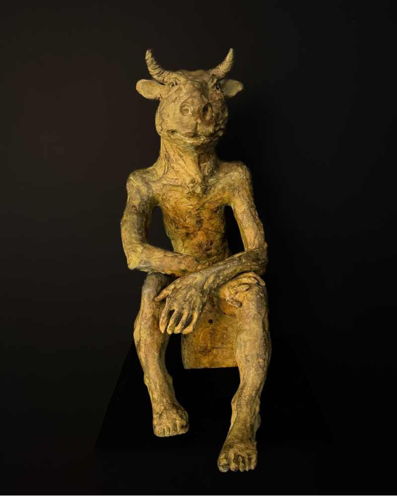 Minotaure en Bronze