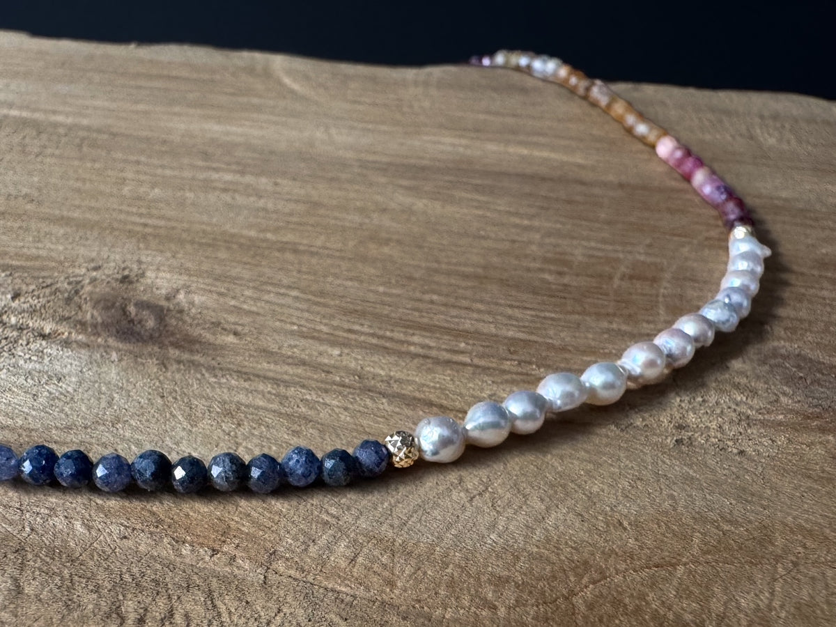 Collier perles Akoya