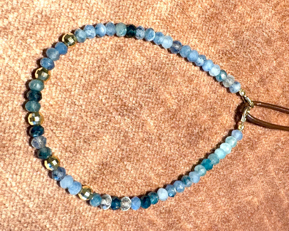Bracelet Opales et perles or