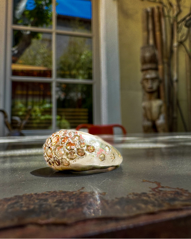 Bague sculpturale