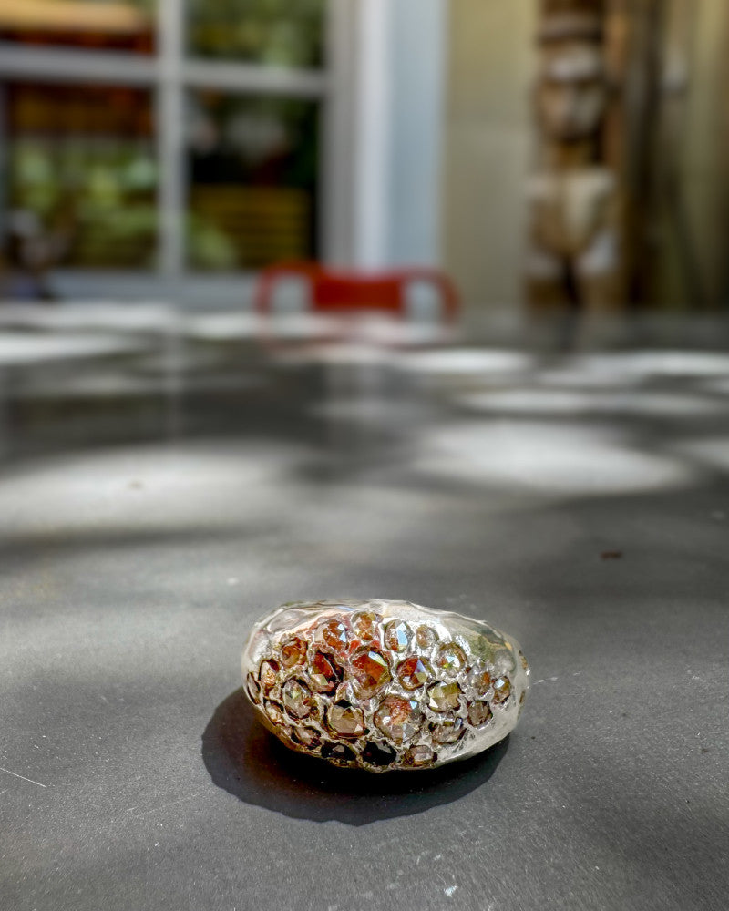 Bague sculpturale