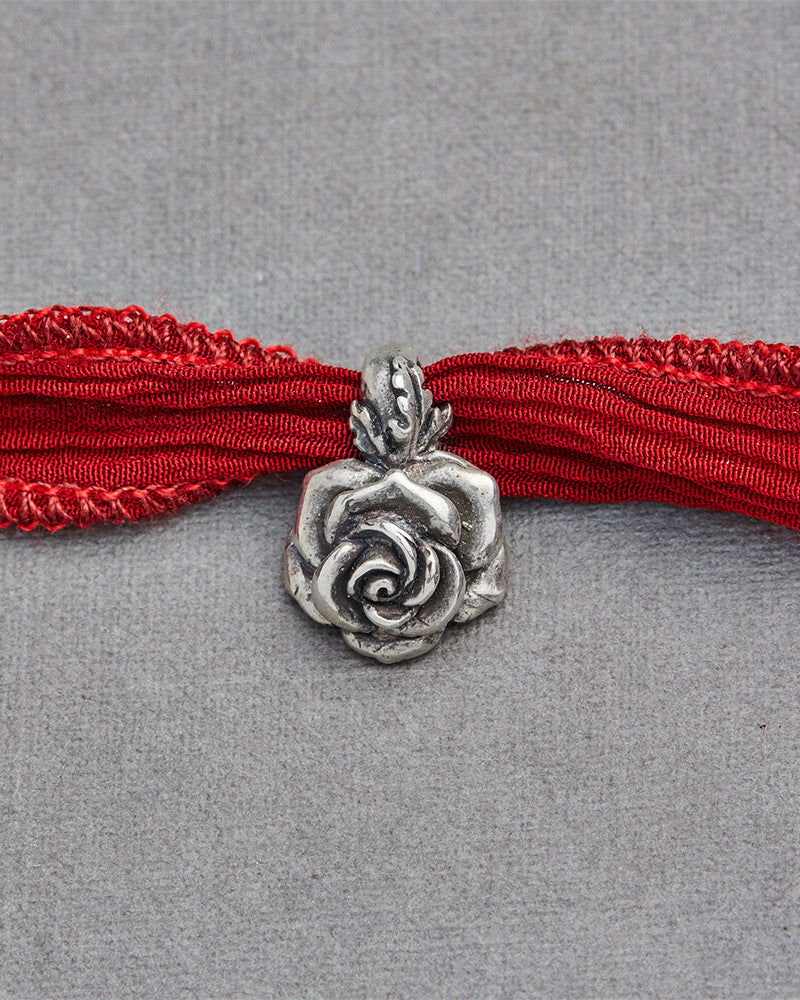 Secret rose charm