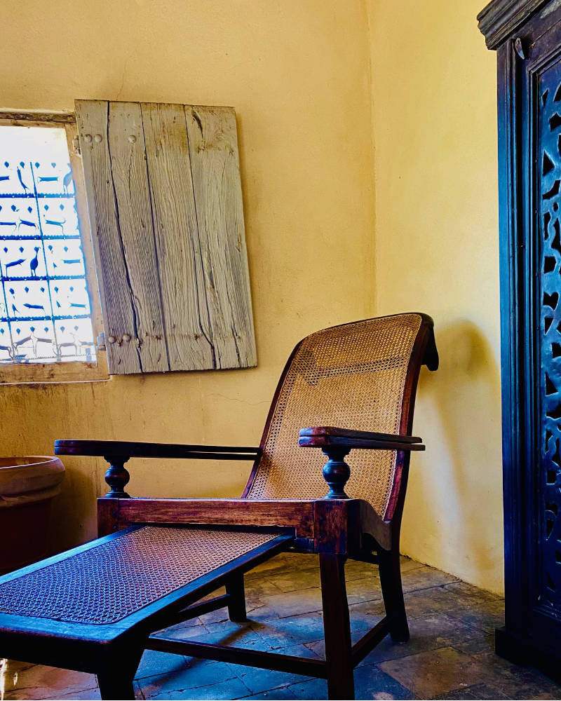 Indian veranda lounge chair