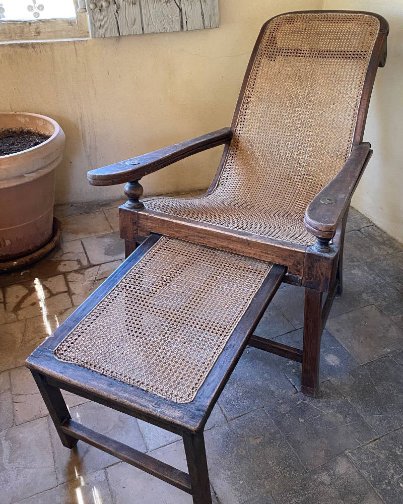 Indian veranda lounge chair