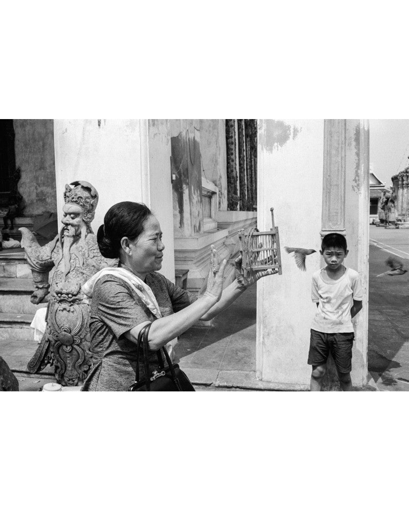 Chine, envol - Tirage argentique