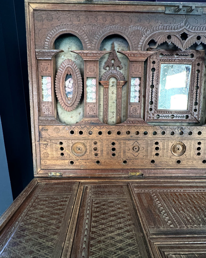 Anglo-Indian marriage chest