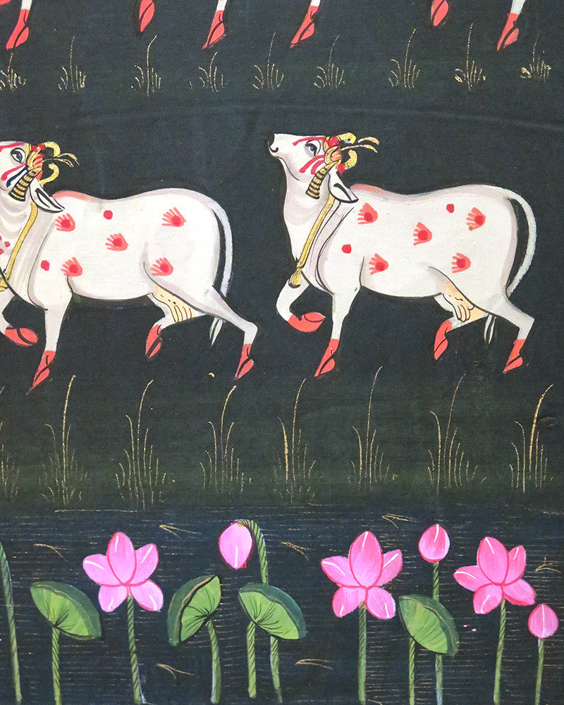 Sacred cow decorative panel