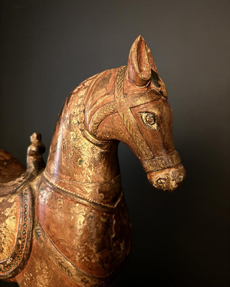 Statue of a Marwari horse