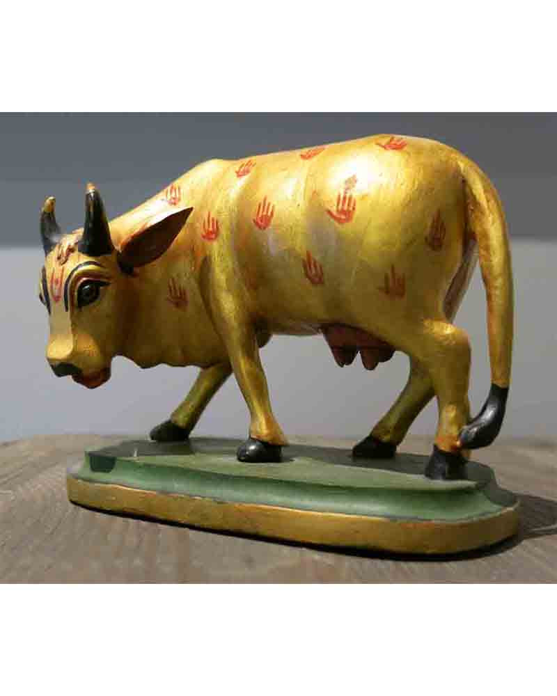 Sacred cow statue