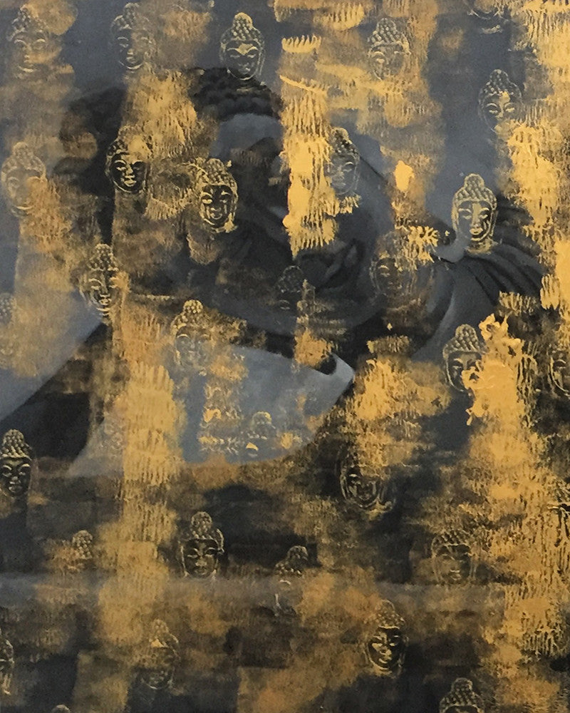Buddha couché