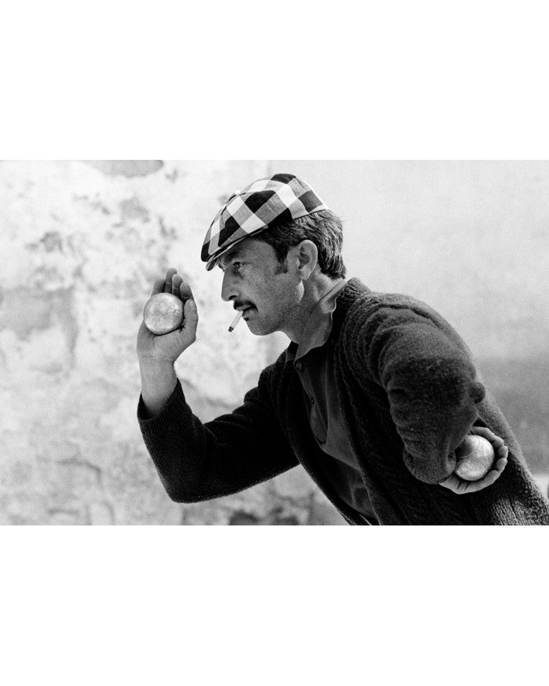 [The man in the cap] - Hans Silvester, gelatin silver print