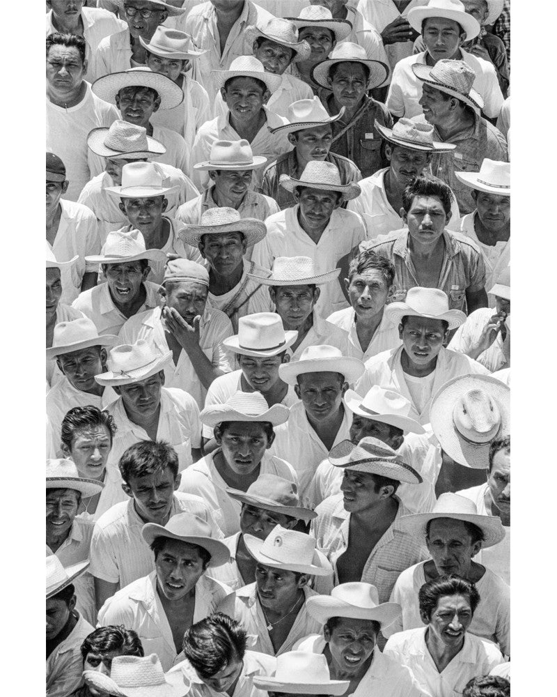 [Mexico, hats] - Hans Silvester, gelatin silver print