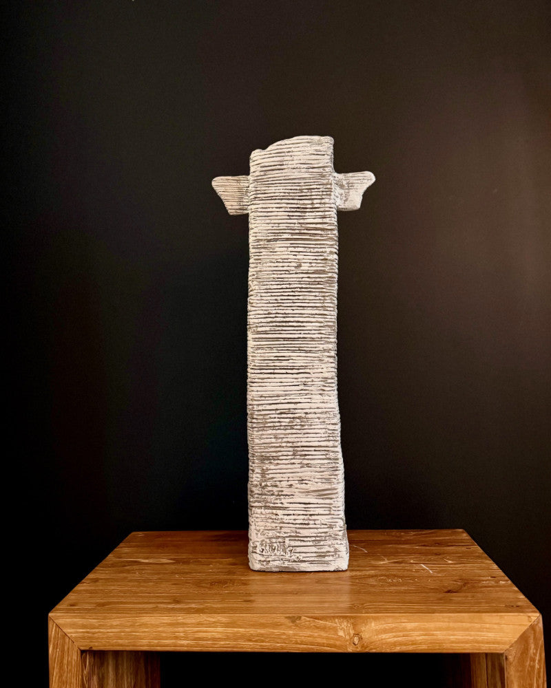 Totem en céramique