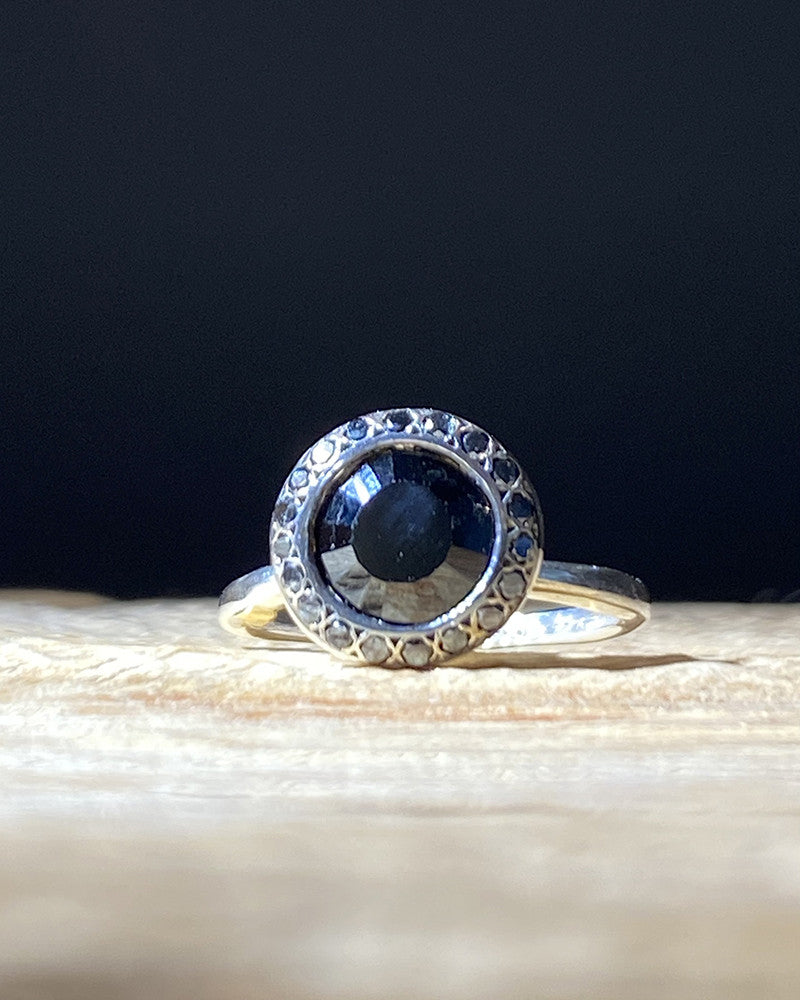 Black diamonds and black spinels