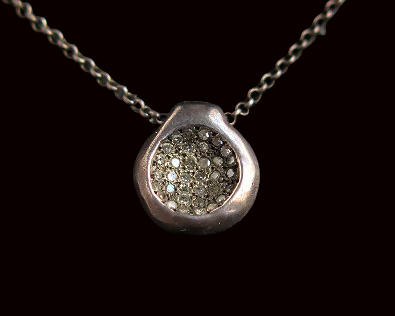 Diamond-set medal