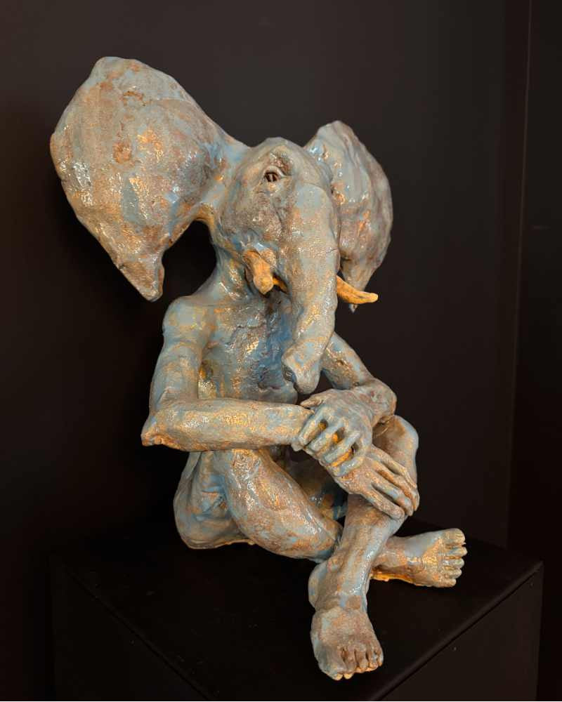 L'éléphant bleu