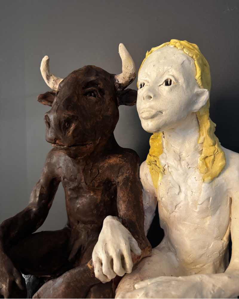 La femme et le Minotaure