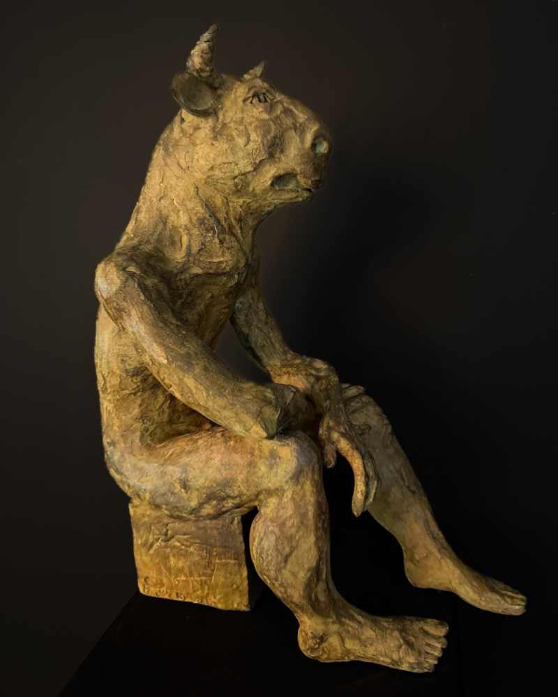 Minotaure en Bronze