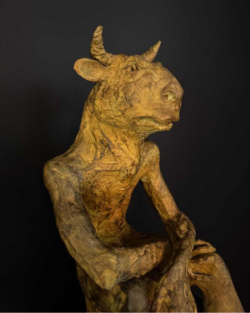Minotaure en Bronze