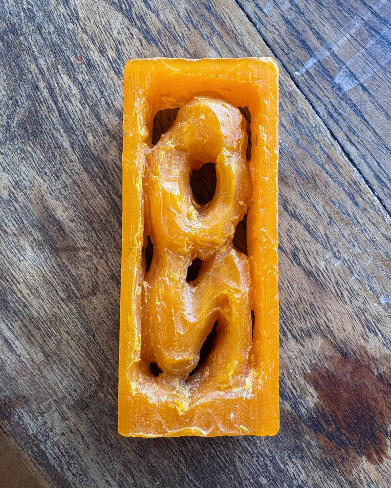 Savon sculpté, œuvre réalisée en captivité