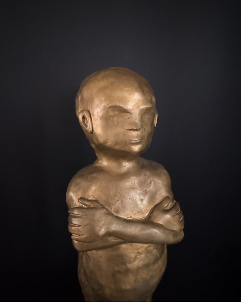 The Wolf Man, numbered bronze